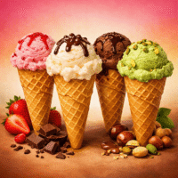 Glaces cornet